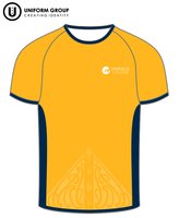 Shirt PE - Reversible Yellow-all-Papamoa College Shop - Uniform Group